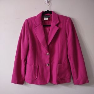 Harve Benard Vibrant Pink Blazer
